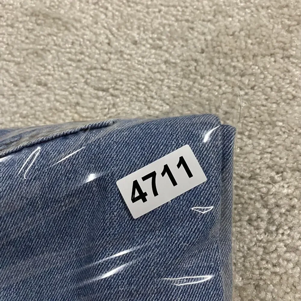 Y2K Levis 505 Jeans Mens 40x30 Blue Regular Fit Straight Leg Denim Medium Wash